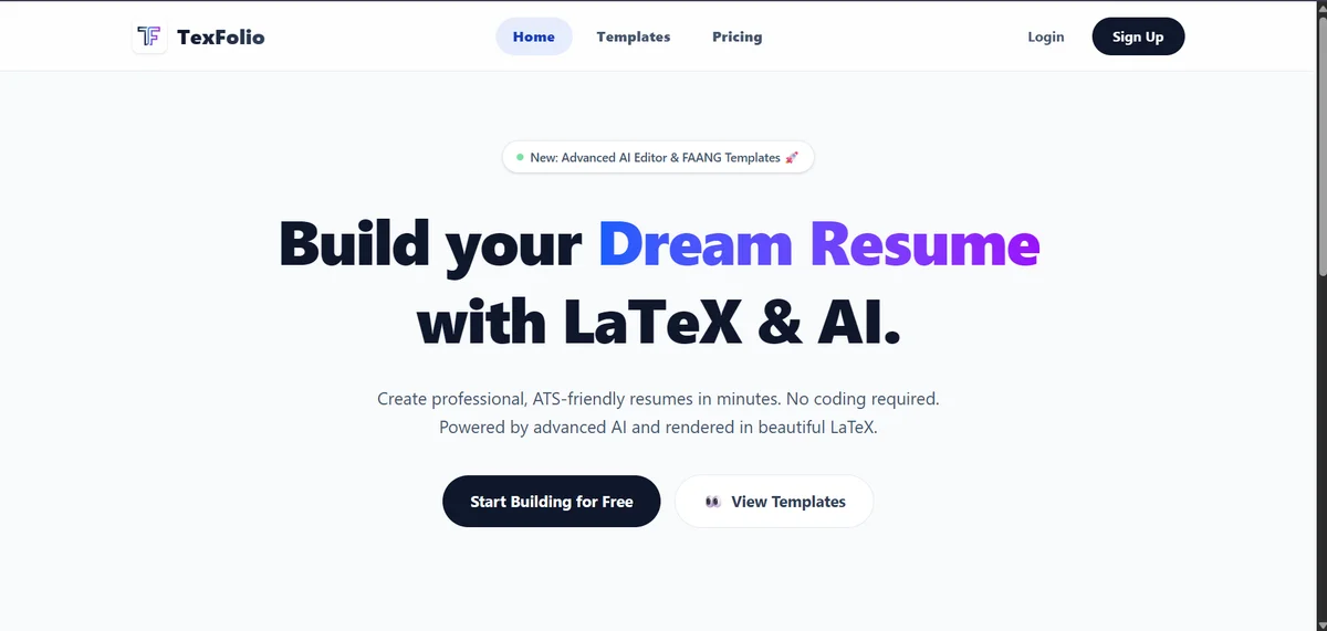 TexFolio